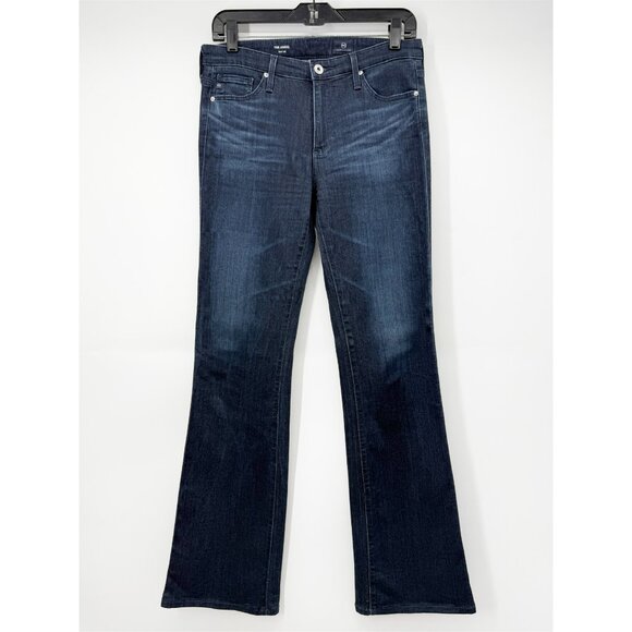 Ag Adriano Goldschmied Angel Low Rise Boot Cut Jean Size 27R - Picture 2 of 16